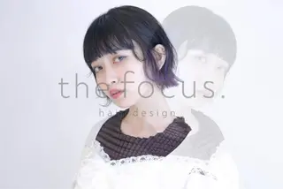 ミディアム カラー ill.所属・ill［イル］大須 ダブルカラー髪質改善のヘアスタイル