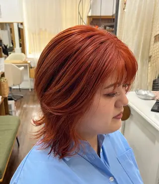 ミディアム カラー YUIMARL 倉敷店 SAEのヘアスタイル