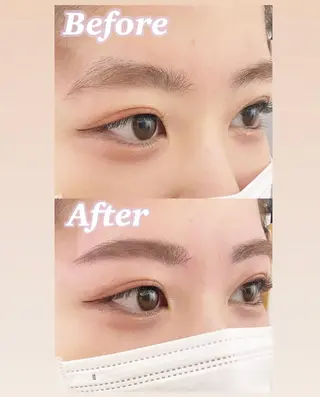 アイブロウ Reta hair所属・risa 眉毛×フェイシャルの眉毛・アイブロウイメージ