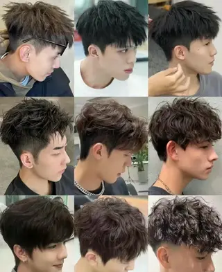 パーマ メンズ 今宫 ななのヘアスタイル