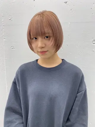 ショート カラー 髙橋建太/ ニュアンスパーマ✂️のヘアスタイル
