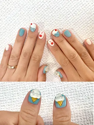 ネイル RinRin　nail所属・孔 ジンシェンのネイルデザイン