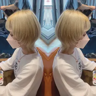 ショート カラー 韓国🇰🇷 ✂︎hair 内田愛のヘアスタイル