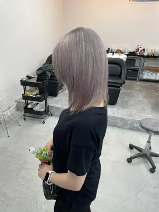 セミロング カラー パーマ ヘアアレンジ メンズ キッズ ネイル マツエク・マツパ アイブロウ Eirデザイナーズ サロン茶屋町tomoのヘアスタイル