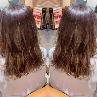 ミディアム 韓国🇰🇷 ✂︎hair 内田愛のヘアスタイル