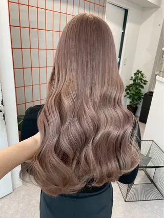 カラー 渋谷 カラー Rukaのヘアスタイル