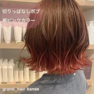ミディアム ホラオク カナエのヘアスタイル