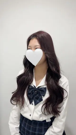 ロング カラー ヘアアレンジ 🎀Girly艶髪カ ラー🎀Harukaのヘアスタイル