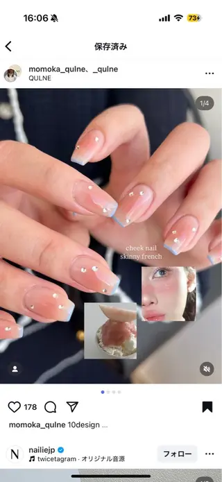ネイル Rose Ana.Chuoのネイルデザイン