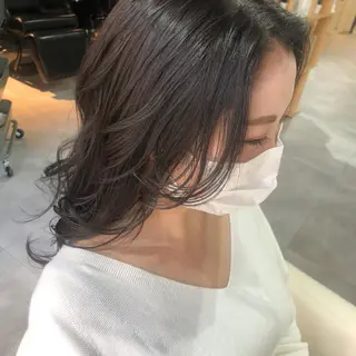 カラー シェアハピ ヤマモトのヘアスタイル