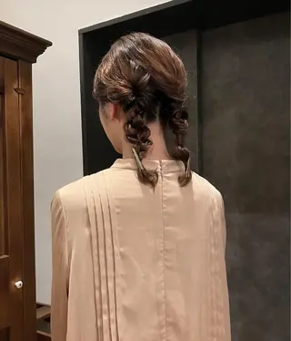 ヘアアレンジ tete nico所属・似合わせ/ヘアカラー nanami🌸のヘアスタイル