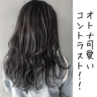 ロング カラー かわさき ともやのヘアスタイル