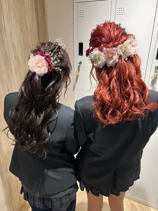 ヘアアレンジ ヘアアレンジ支持率 No.1🥇RIKOのヘアスタイル