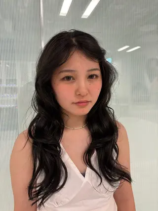 ロング Daisy🎀透け感 カラー🎀JUNAのヘアスタイル