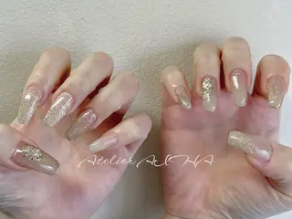 セミロング アトリエAIHA所属・アトリエAIHA★ フィルイン推奨サロンのネイルデザイン