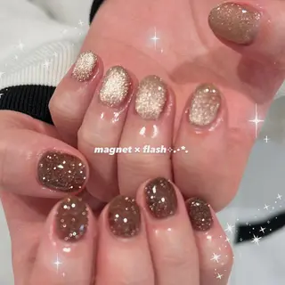 ネイル 🎀チーク/ちゅるん 🫧chisa🎀のネイルデザイン