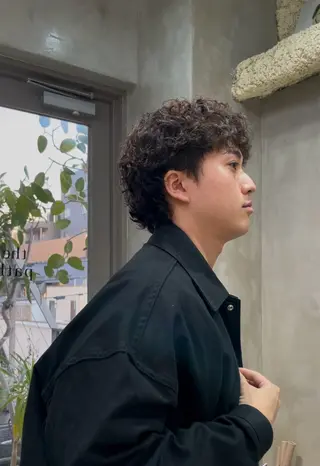 パーマ メンズ the path Seiyaのヘアスタイル