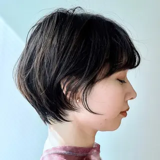 ショート enx天王町店 伊藤 愛央のヘアスタイル
