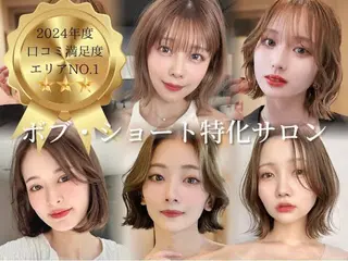 ショート 🌈韓国ボブミディ 表参道sandノスケのヘアスタイル