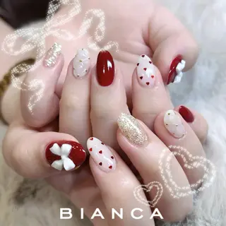 ネイル Bianca 川口 moe˖ ࣪⊹のネイルデザイン