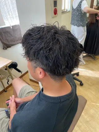 パーマ メンズ モデル募集中 【Airi】のヘアスタイル