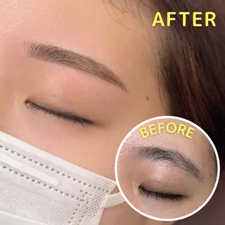 アイブロウ HAIR&MAKE POSH 日暮里のネイルデザイン