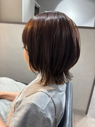 ミディアム lmu by if所属・程塚 七海のヘアスタイル