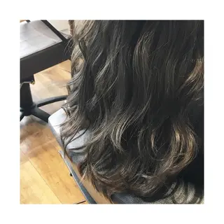 ミディアム カラー 竹内 康浩のヘアスタイル