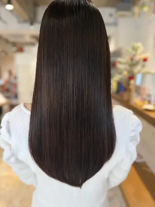 セミロング 髪質改善 SerA by U-REALMのヘアスタイル