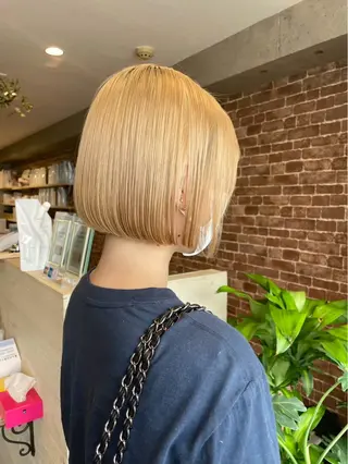 ショート アライ レンカのヘアスタイル