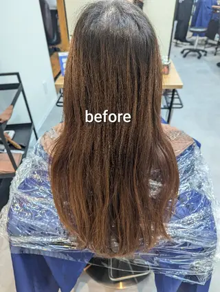 ロング カラー スパニスト 中川のヘアスタイル