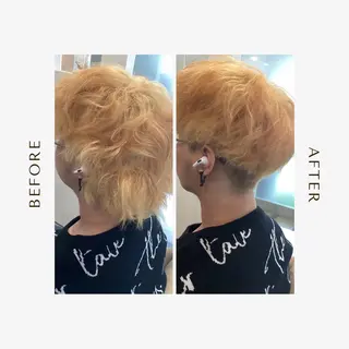 ショート メンズ 五ノ井 一世のヘアスタイル