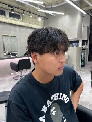 パーマ メンズ the path Seiyaのヘアスタイル