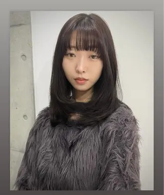 ミディアム カラー 🎀ハイトーン/レイ ヤー/Reina🎀のヘアスタイル