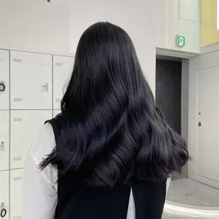 カラー 透明感溢れる💕 韓国風スタイル💕のヘアスタイル