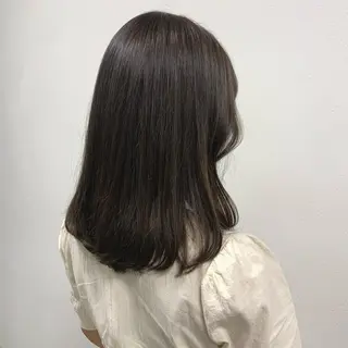 セミロング カラー 村田 来倖のヘアスタイル