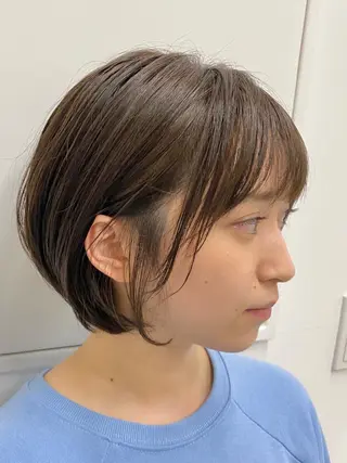 ショート カラー ヘアアレンジ 似合わせ専門美容師 なかじまのヘアスタイル