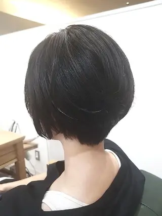 ショート すずき えりのヘアスタイル