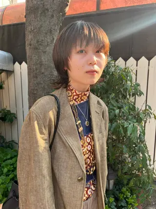 ショート NOUN所属・eri kinjoのヘアスタイル