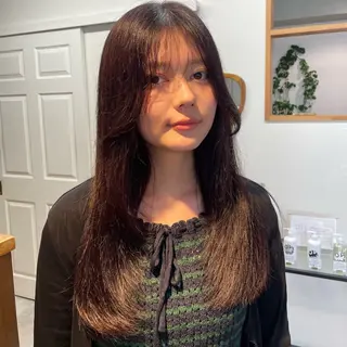 ロング カラー 暖色カラー/髪質改善 伏見/RIONAのヘアスタイル