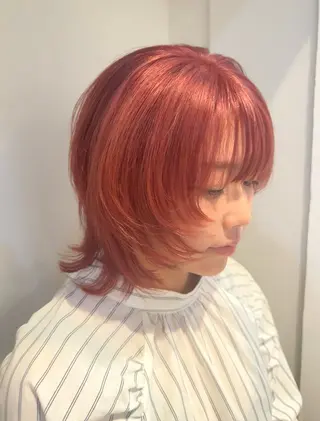 ミディアム La fith hair elua 武庫之荘店所属・骨格矯正ショートカッ ト🩵NATSUKIのヘアスタイル