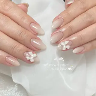 ネイル amily所属・🤍𐙚 ‌˚ YURIKOのネイルデザイン