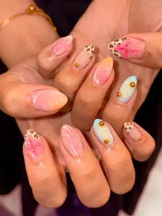 ネイル SHELLTOKYO 💜Kazamakiのネイルデザイン