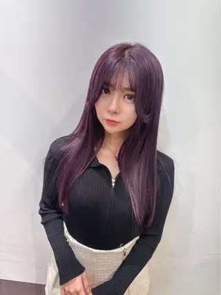 ミディアム サロウィン新宿三丁目East所属・💕冬モテ×上品色気 モテヘア💕山田航介のヘアスタイル