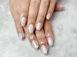 ネイル ネイルリボン 伊藤のネイルデザイン