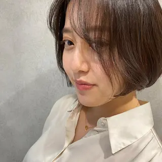ショート カラー 韓国hair ·͜· watanabeのヘアスタイル