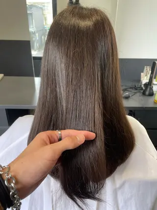 セミロング カラー 🦖JIN HAIR DESIGN🦖のヘアスタイル