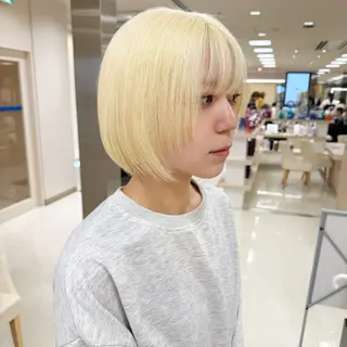 ショート カラー ヘアアレンジ 🍒KIKUCHI KANAE🍒のヘアスタイル