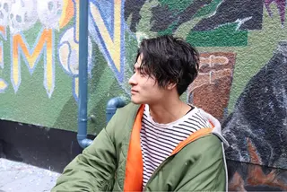 ショート パーマ メンズ kiitos所属・関西センターパート メンズモデル募集のヘアスタイル