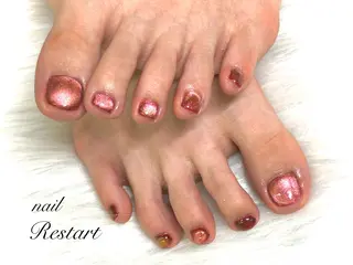 ショート nail Restart所属・Restart YURIのネイルデザイン